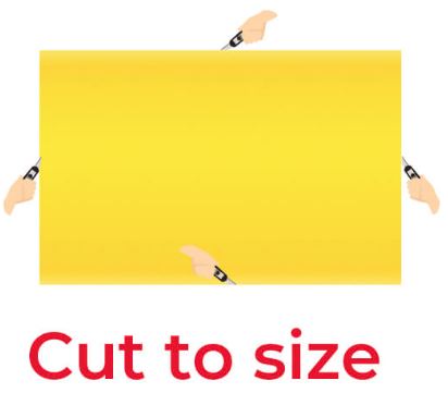 Cut to size